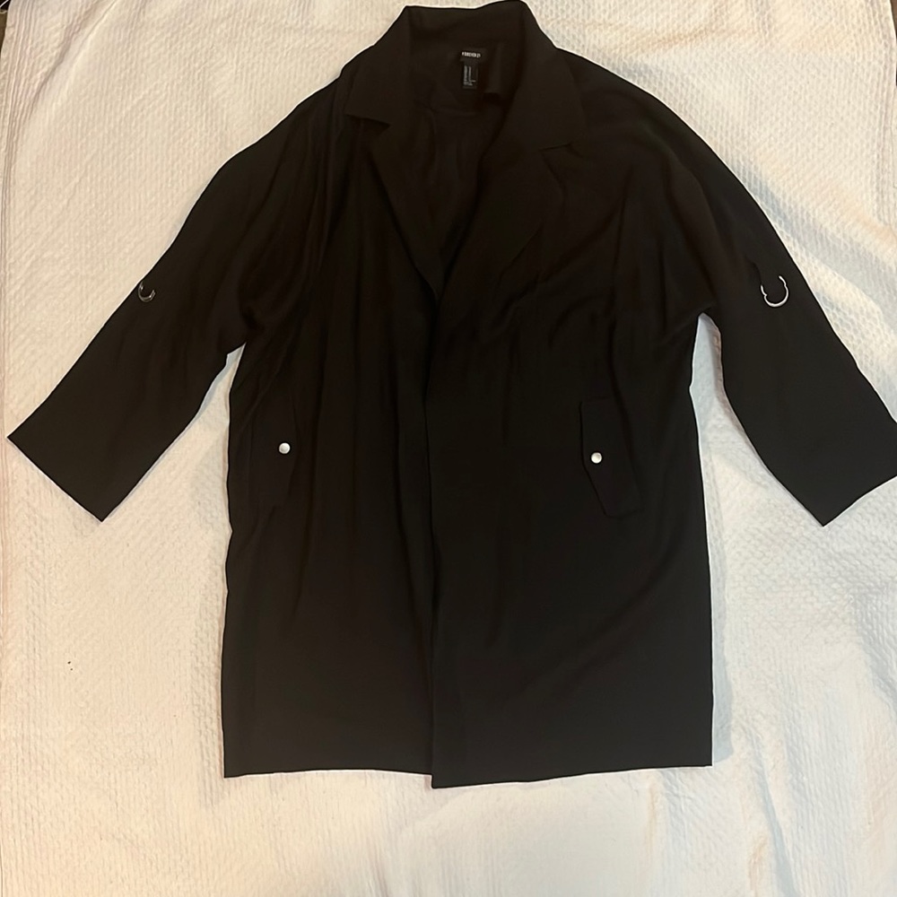 Loose Fit Trench Coat
